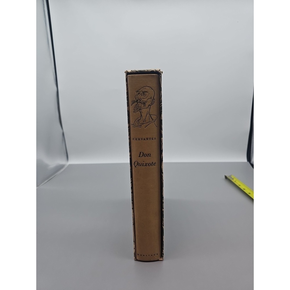 Cervantes Don Quixote Heritage Press VTG HC 1950‎ w/ case
